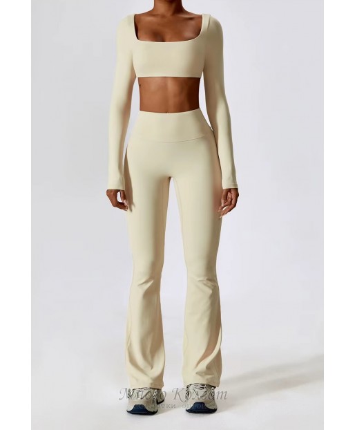 Жіночий спортивний комплект Leggings+Crop top Premium model 73